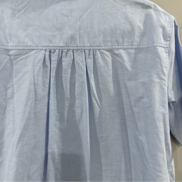 AYR Shirt Dress Novella Mini Button Down in Light Blue - Picture 7 of 7